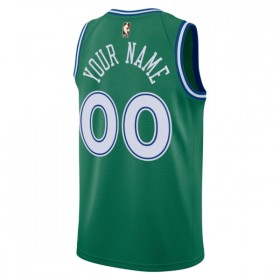 Dres Dallas Mavericks Prilagođeni Nike 2025-26 Classic Edition Zelena Swingman